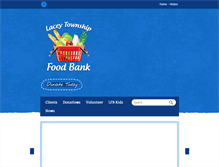 Tablet Screenshot of laceyfoodbank.org